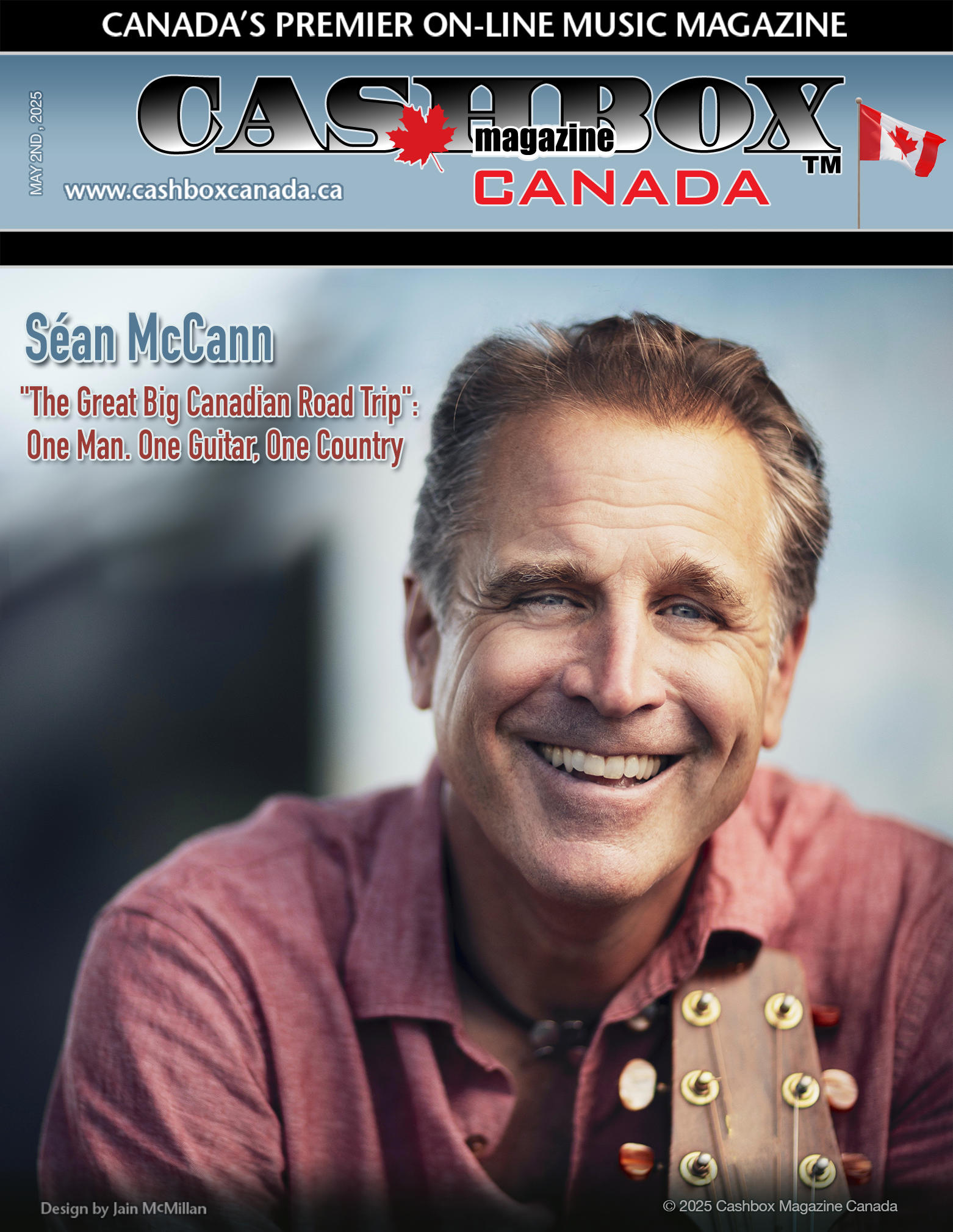 S an McCann Announces The Great Big Canadian Road Trip One Man One 
